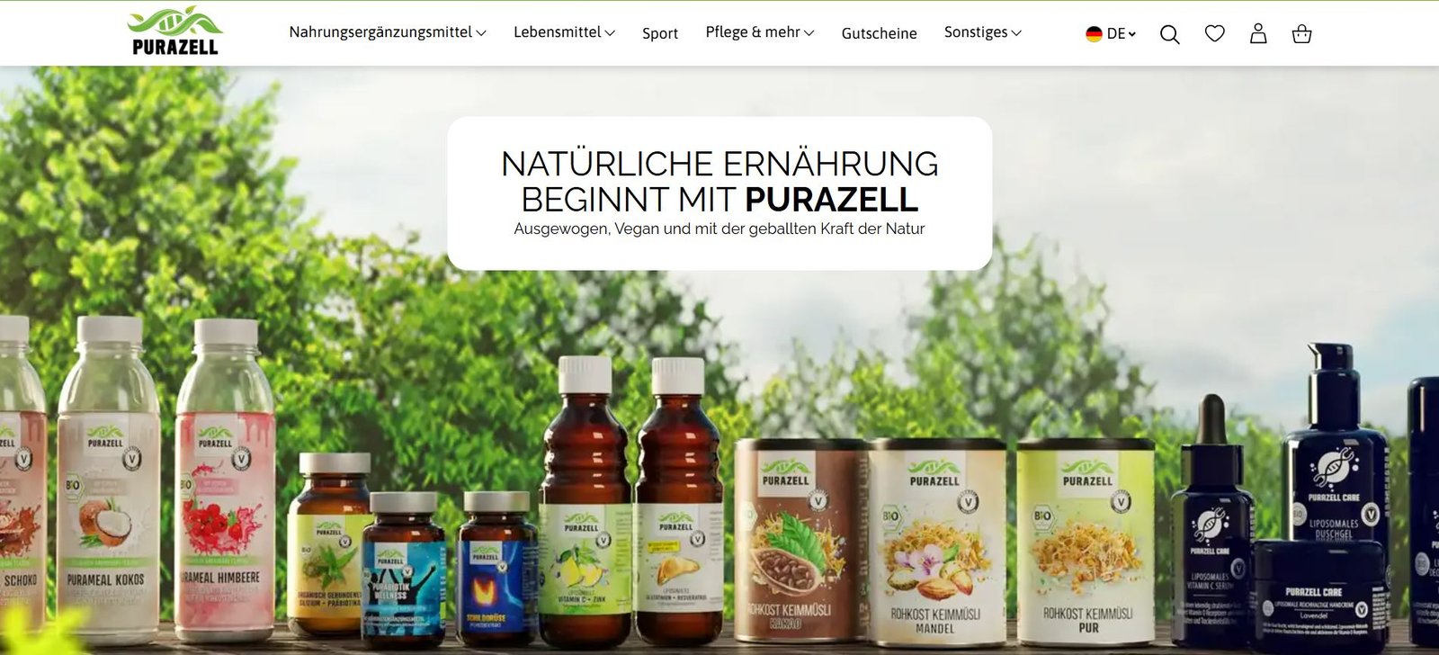 Purazell Supplements
